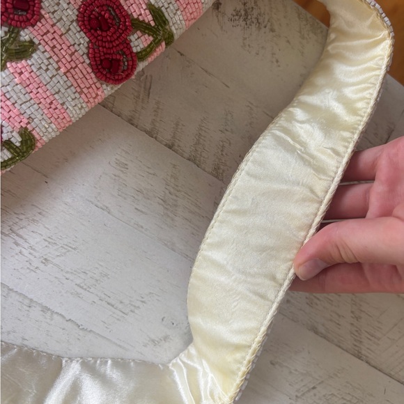 TJ maxx cherry bomb embroidered beaded bag - Picture 5 of 6